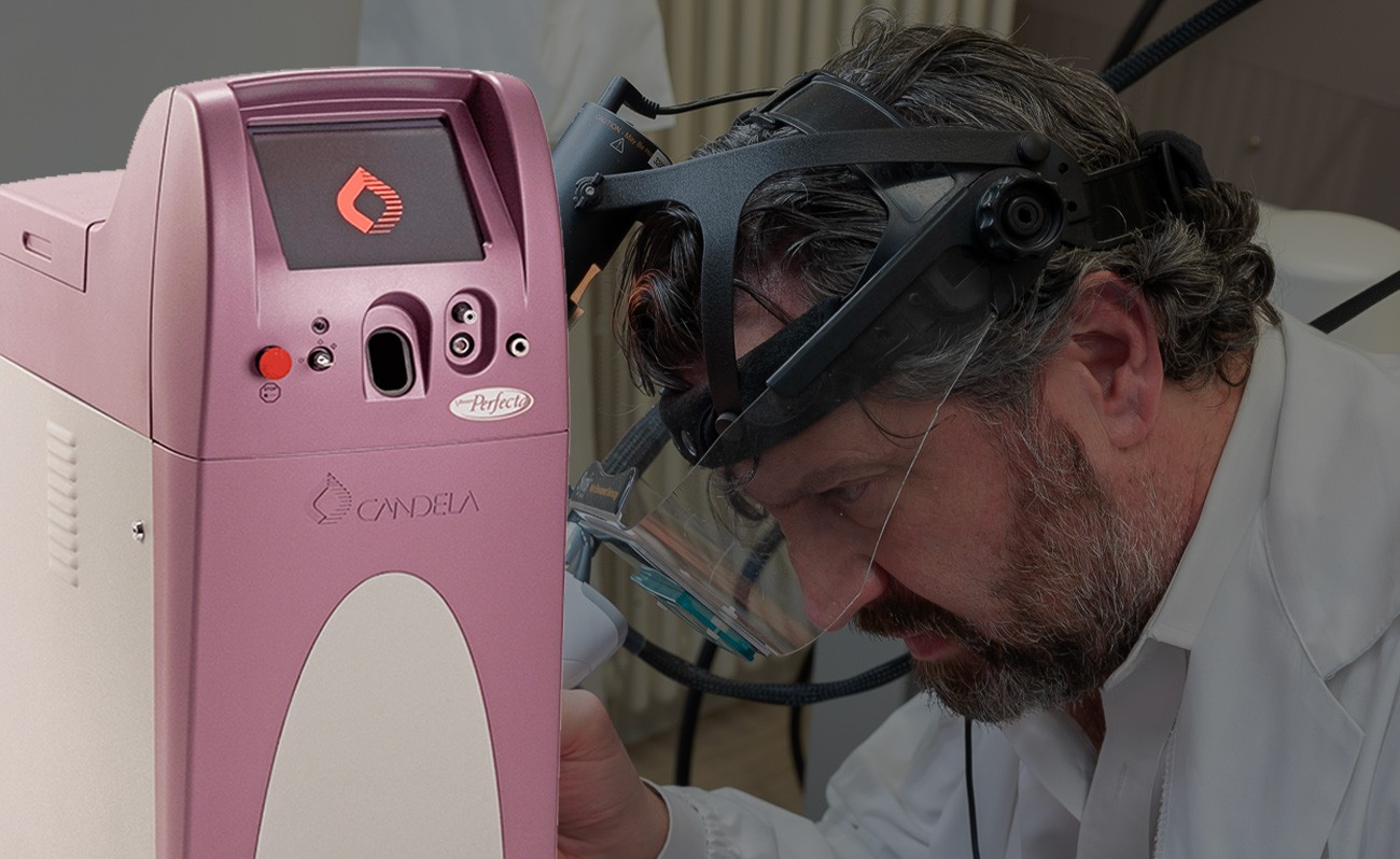 Dr. Brunelli - Laser a coloranti vitali Dye Laser VBeam Candela a 595 nm